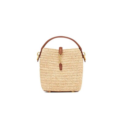 YSL LE 37 RAFFIA MINI BAG 765870GAAFC2080 (15*13*6cm)